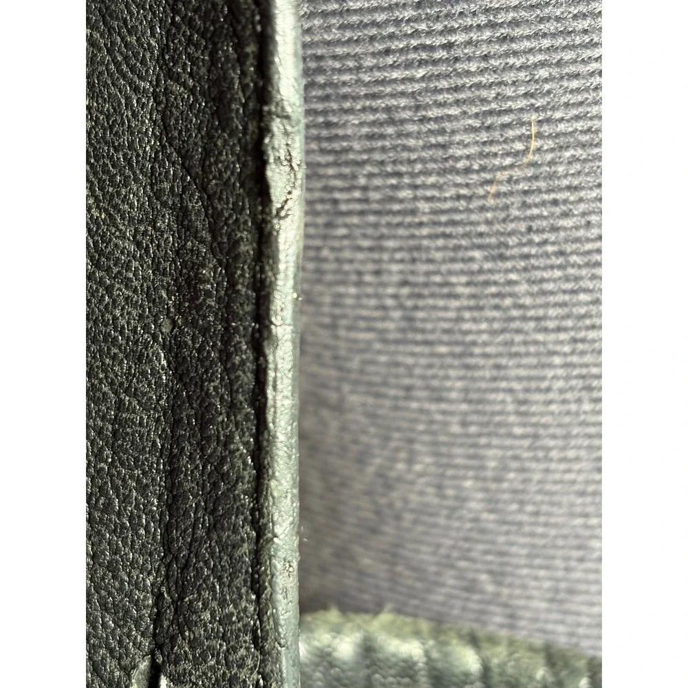 Vince Camuto Black Leather Shoulder Bag Lot Fava Zoey Hobo Tote Handbag DAMAGED - Picture 11 of 16